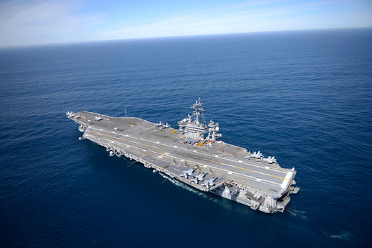 Aircraft Carrier Uss Carl Wall Decal Design 2