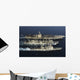 Usns Bridge Conducts Replenishment Wall Decal