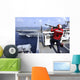Airman Fires Shot Line Wall Decal