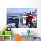 Airman Fires Shot Line Wall Decal
