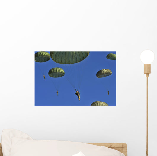 Us Army Paratroopers Participate Wall Decal