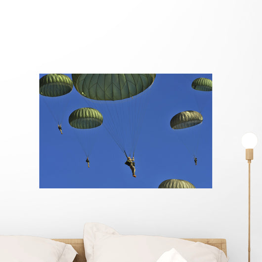 Us Army Paratroopers Participate Wall Decal