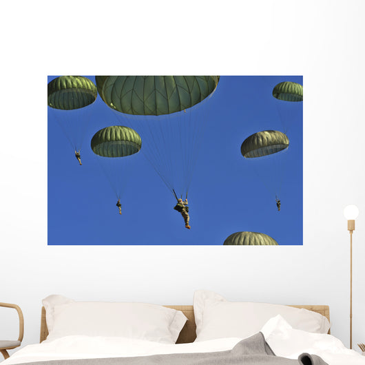 Us Army Paratroopers Participate Wall Decal