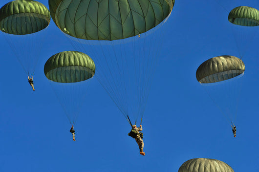 Us Army Paratroopers Participate Wall Decal