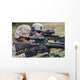 Marines and Sailors Wait Wall Decal