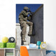Us Soldier Provides Security Wall Decal Design 2