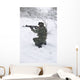Bulgarian Soldier Aims down Wall Decal
