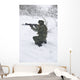 Bulgarian Soldier Aims down Wall Decal