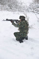 Bulgarian Soldier Aims down Wall Decal