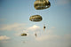 Us Soldiers Descend through Wall Decal
