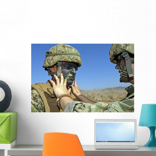 Seaman Has His Face Wall Decal