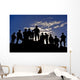 Soldiers Watch Troop Movements Wall Decal