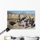 Children Walk alongside Coalition Wall Decal