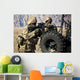 Coalition Force Member Maintains Wall Decal Design 2