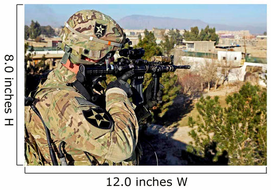 Us Army Soldier Scans Wall Decal Design 1