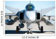 Saab Jas-39c Gripen Swedish Wall Decal