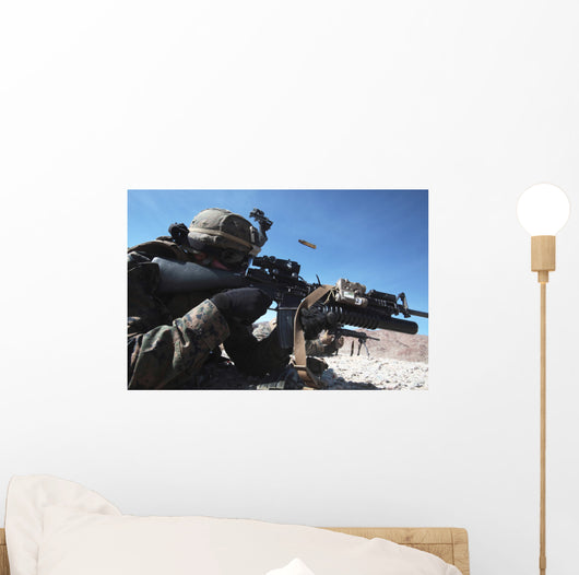 Grenadier Provides Suppressing Fire Wall Decal