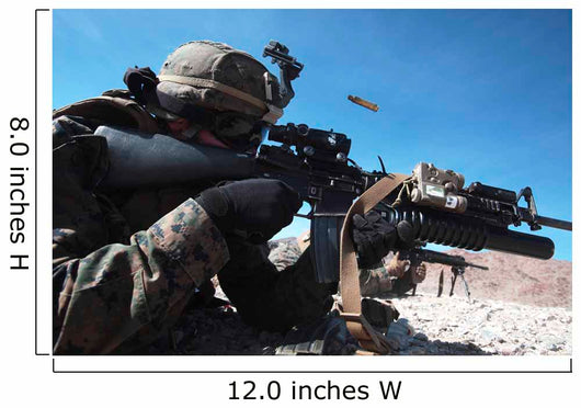 Grenadier Provides Suppressing Fire Wall Decal