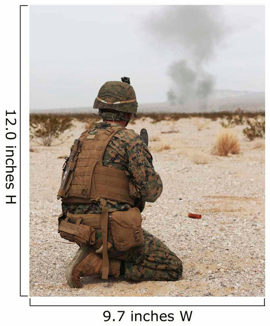 Us Marine Provides Security Wall Decal Design 17
