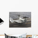 V-22 Osprey Lands aboard Wall Decal