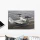 V-22 Osprey Lands aboard Wall Decal