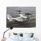 V-22 Osprey Lands aboard Wall Decal