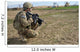 Us Soldier Patrols Village Wall Decal