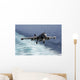 Ea-6b Prowler Lands aboard Wall Decal