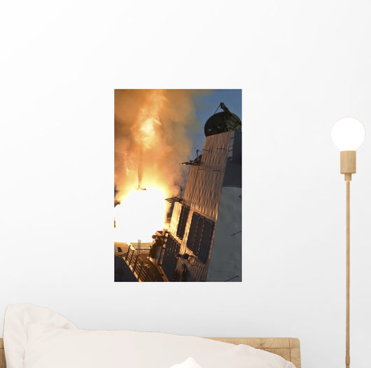 Uss Michael Murphy Fires Wall Decal Design 2