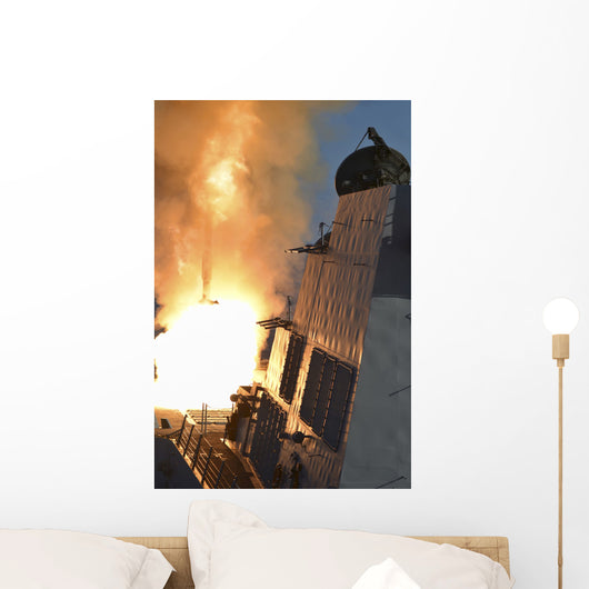 Uss Michael Murphy Fires Wall Decal Design 2