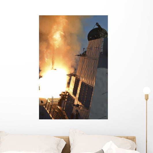 Uss Michael Murphy Fires Wall Decal Design 2