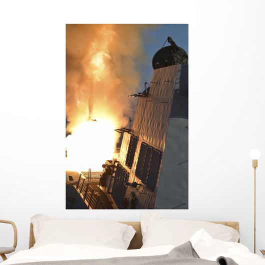Uss Michael Murphy Fires Wall Decal Design 2