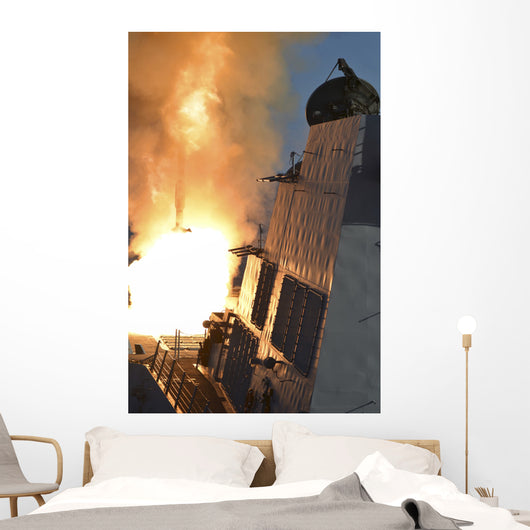 Uss Michael Murphy Fires Wall Decal Design 2