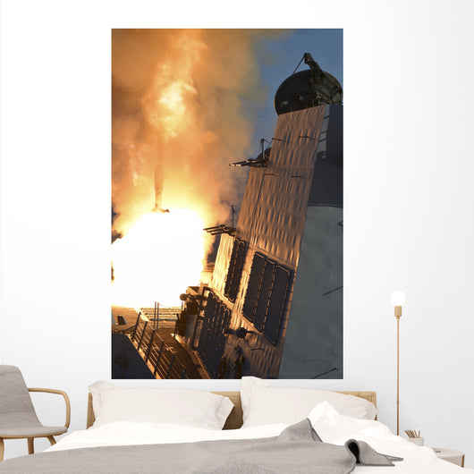 Uss Michael Murphy Fires Wall Decal Design 2