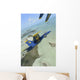 F A-18 Hornet Blue Wall Decal Design 2