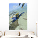 F A-18 Hornet Blue Wall Decal Design 2