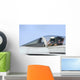 Pilot Salutes Prior to Wall Decal