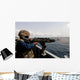 Sailor Fires M240b Machine Wall Decal