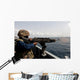 Sailor Fires M240b Machine Wall Decal