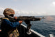 Sailor Fires M240b Machine Wall Decal