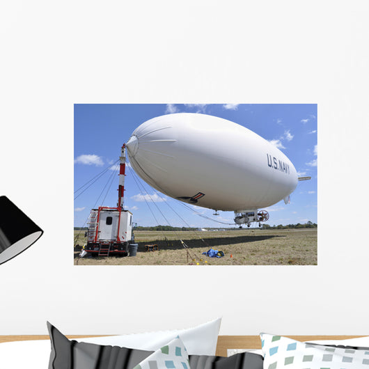 Mz-3a Us Navy Blimp Wall Decal