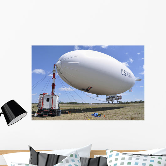 Mz-3a Us Navy Blimp Wall Decal