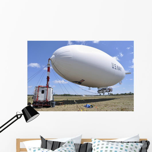 Mz-3a Us Navy Blimp Wall Decal