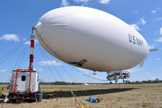 Mz-3a Us Navy Blimp Wall Decal