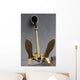 Golden Anchors Are Installed Wall Decal