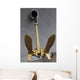 Golden Anchors Are Installed Wall Decal
