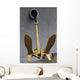 Golden Anchors Are Installed Wall Decal