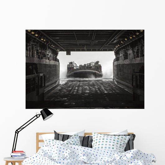 Us Navy Landing Craft Wall Decal Design 2
