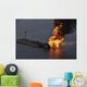 Natural Gas Pipeline Burns Wall Decal