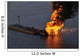 Natural Gas Pipeline Burns Wall Decal